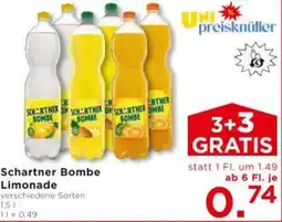 Unimarkt Schartner Bombe Limonade Angebot
