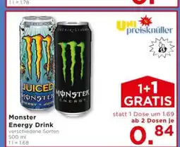 Unimarkt Monster Energy Drink Angebot