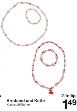 Zeeman Armband und Kette Angebot