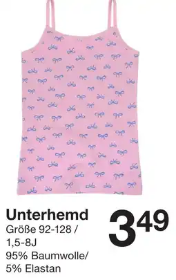 Zeeman Unterhemd Angebot