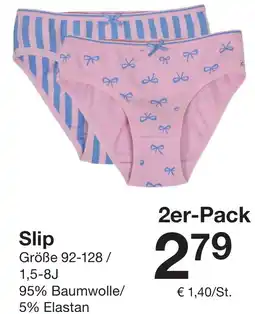 Zeeman Slip Angebot