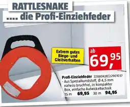 Bauhaus Profi-Einziehfeder Angebot