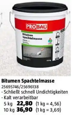 Bauhaus Bitumen Spachtelmasse Angebot