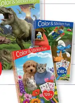 Lidl Mal-Stickerbuch Angebot