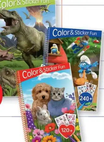Lidl Mal-Stickerbuch Angebot