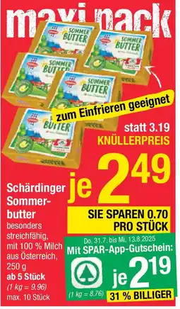 Maximarkt Schärdinger Sommer- butter Angebot