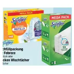 Maximarkt Nachfüllpackung mit Febreze oder Trocken Wischtücher Maximarkt Angebot