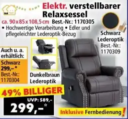 Norma HappyHome Verstellbarer Relaxsessel Angebot