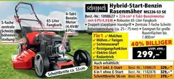 Norma Scheppach Hybrid-Start-Benzin Rasenmäher MS226-53 SE Angebot