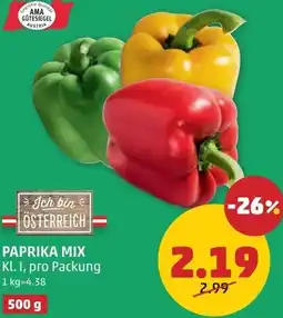 PENNY Paprika mix Angebot