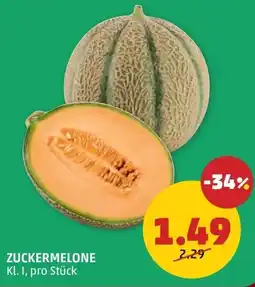 PENNY Zuckermelone Angebot