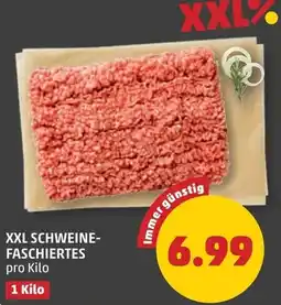 PENNY Xxl schweine faschiertes Angebot
