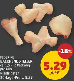 PENNY Federike backhendl-teller Angebot