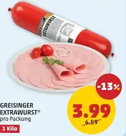 PENNY Greisinger extrawurst Angebot