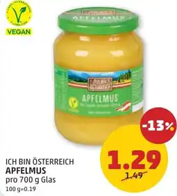 PENNY Ich bin österreich apfelmus Angebot