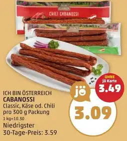 PENNY Ich bin österreich cabanossi Angebot
