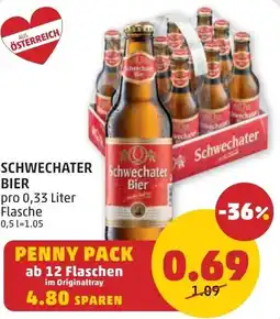 PENNY Schwechater Bier Angebot