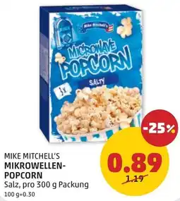 PENNY Mike mitchell's mikrowellen- popcorn Angebot