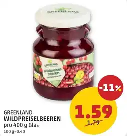 PENNY GREENLAND Wildpreisel- beeren Angebot