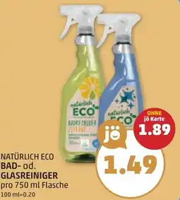 PENNY Natürlich eco bad-od. glasreiniger Angebot