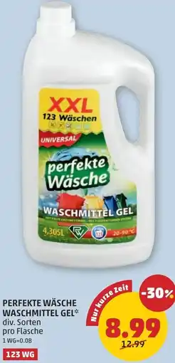PENNY Perfekte wäsche waschmittel gel Angebot