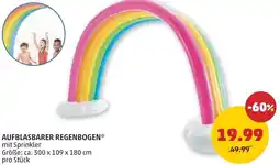 PENNY Aufblasbarer regenbogen Angebot
