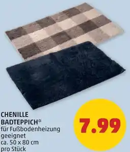 PENNY Chenille badteppich Angebot