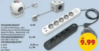 PENNY Tischsteckdose Angebot