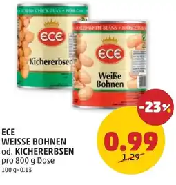 PENNY Ece weisse bohnen od. kichererbsen Angebot