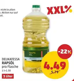 PENNY Delikatessa rapsöl Angebot
