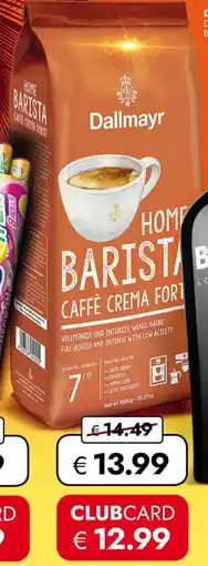 Travel FREE Dallmayr Barista Angebot