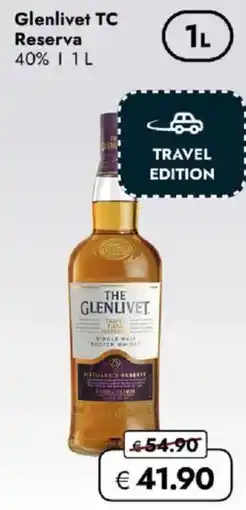 Travel FREE Glenlivet TC Reserva Angebot