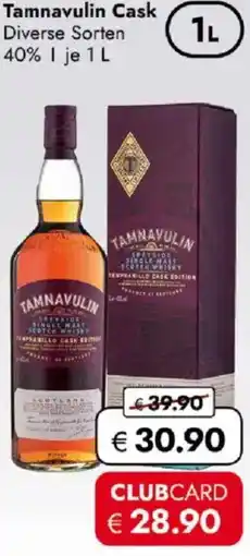 Travel FREE Tamnavulin Cask Angebot