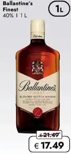 Travel FREE Ballantine's Finest Angebot