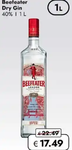Travel FREE Beefeater Dry Gin Angebot