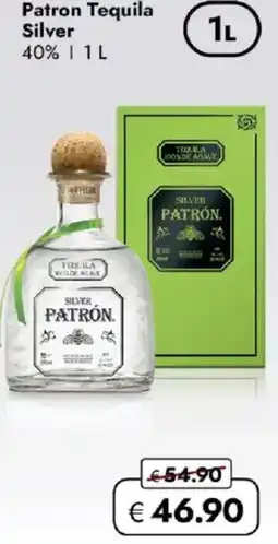 Travel FREE Patron Tequila Silver Angebot