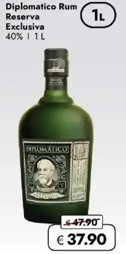 Travel FREE Diplomatico Rum Reserva Exclusiva Angebot