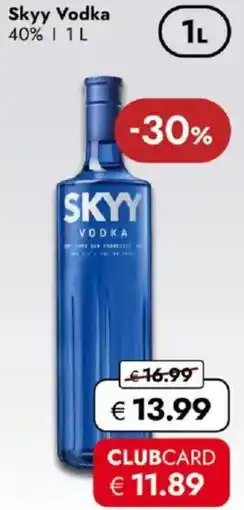 Travel FREE Skyy Vodka Angebot
