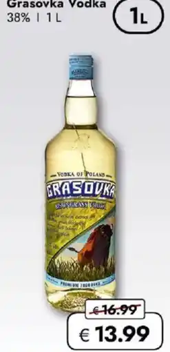 Travel FREE Grasovka Vodka Angebot