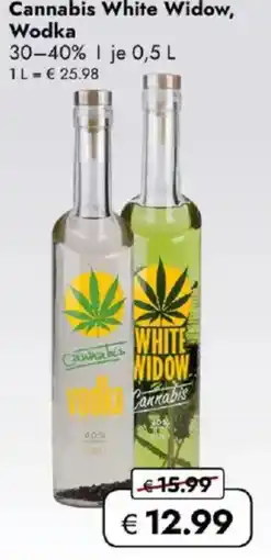 Travel FREE Cannabis White Widow, Wodka Angebot