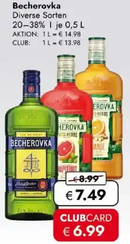 Travel FREE Becherovka Angebot