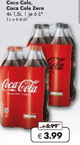 Travel FREE Coca Cola, Coca Cola Zero Angebot