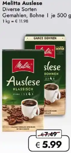 Travel FREE Melitta Auslese Angebot