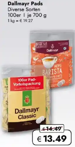 Travel FREE Dallmayr Pads Angebot