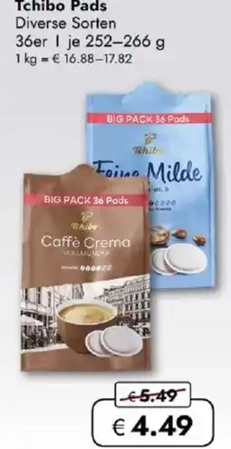 Travel FREE Tchibo Pads Angebot