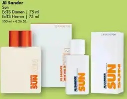 Travel FREE Jil Sander Sun Angebot