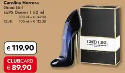 Travel FREE Carolina Herrera Good Girl Angebot