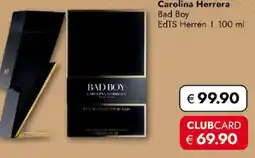 Travel FREE Carolina Herrera Bad Boy Angebot