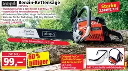 Norma scheppach Benzin-Kettensäge Angebot