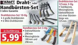 Norma KRAFT Draht oder Handbürsten Set Angebot